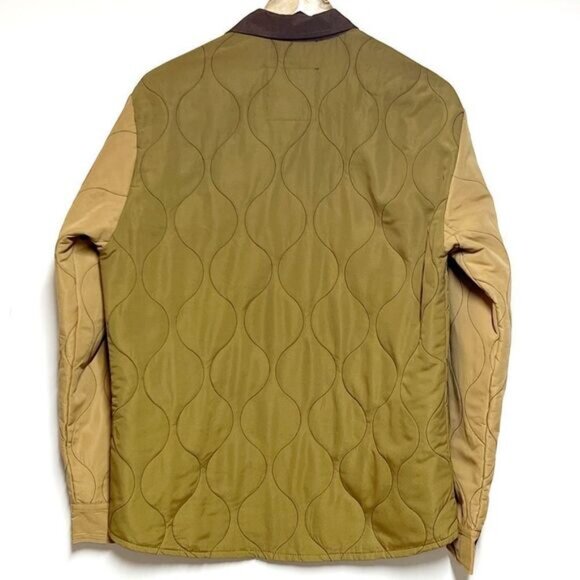 NWOT Reason Quited Button Front Shirt Jacket Shacket Mens Sz M - Picture 2 of 5